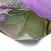 Violet Tufted Jay Fantasy Bird Poster (Hoek)