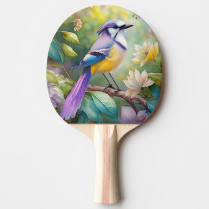 Violet Tufted Jay Fantasy Bird Tafeltennisbatje