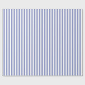 Violet Tulp & White Striped Pattern Cadeaupapier (Vlak)