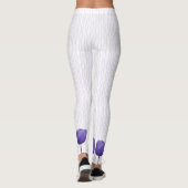 Violet Tulpen Leggings (Achterkant)