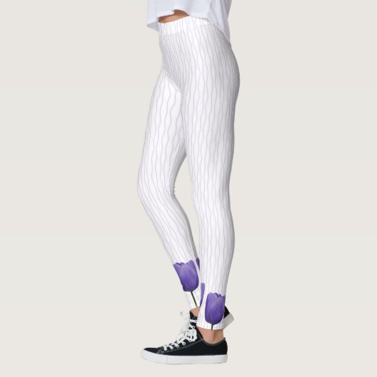 Violet Tulpen Leggings (Links)