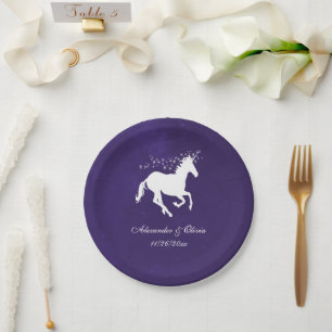Violet Unicorn Weddenschap Bord