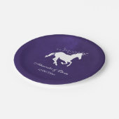 Violet Unicorn Weddenschap Bord (Gekanteld)