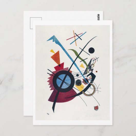 Violet van Kandinsky Briefkaart (Voorkant / Achterkant)