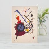 Violet van Wassily Kandinsky Bedankkaart (Staand voorkant)