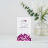 Violet ventilator visitekaartje (Staand voorkant)