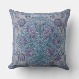 Violet Venus FlyTrap Pillow Kussen