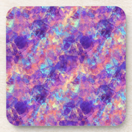 Violet-verrukte textuur bier onderzetter