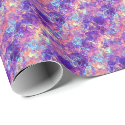 Violet-verrukte textuur cadeaupapier (Rol Hoek)