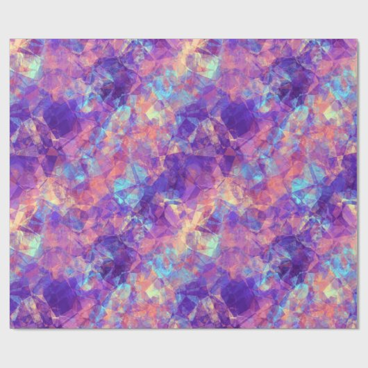 Violet-verrukte textuur cadeaupapier (Vlak)