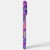 Violet-verrukte textuur Case-Mate iPhone case (Achterkant / Rechts)