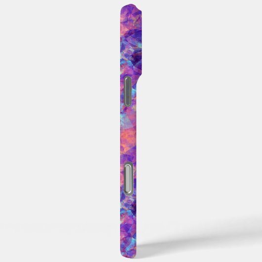 Violet-verrukte textuur Case-Mate iPhone case (Achterkant / Rechts)