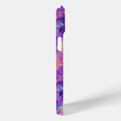 Violet-verrukte textuur Case-Mate iPhone case (Achterkant / Rechts)