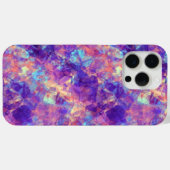 Violet-verrukte textuur Case-Mate iPhone case (Achterkant (horizontaal))