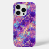 Violet-verrukte textuur Case-Mate iPhone case (Achterkant)