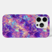 Violet-verrukte textuur Case-Mate iPhone case (Achterkant (horizontaal))