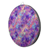 Violet-verrukte textuur dartbord (Voorkant Rechts)