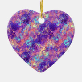 Violet-verrukte textuur keramisch ornament