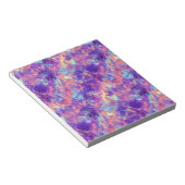 Violet-verrukte textuur notitieblok (Schuin)