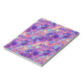 Violet-verrukte textuur notitieblok (Linkerzijde)