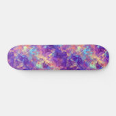 Violet-verrukte textuur skateboard (Horizontaal)