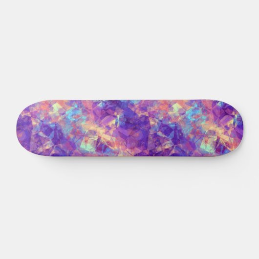 Violet-verrukte textuur skateboard (Horizontaal)
