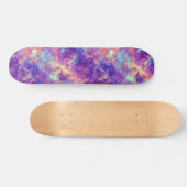 Violet-verrukte textuur skateboard (Horizontaal)