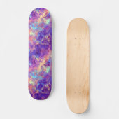 Violet-verrukte textuur skateboard (Voorkant)