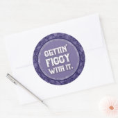 Violet vijgen Sticker (Envelop)