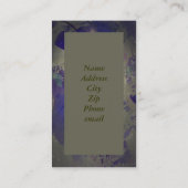Violet Visitekaartje (Achterkant)