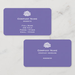  Violet Visitekaartje