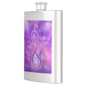 Violet vlam / Violet Fire Heupfles (Links)