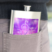 Violet vlam / Violet Fire Heupfles (Voorbeeld)