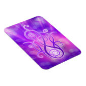 Violet vlam / Violet Fire Magneet (Rechterzijde)