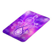 Violet vlam / Violet Fire Magneet (Linkerzijde)