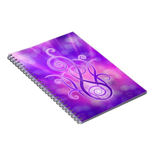 Violet vlam / Violet Fire Notitieboek (Rechterzijde)