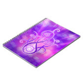 Violet vlam / Violet Fire Notitieboek (Linkerzijde)