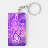 Violet vlam / Violet Fire Sleutelhanger (achterkant)