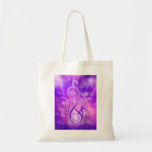 Violet vlam / Violet Fire Tote Bag (Voorkant)