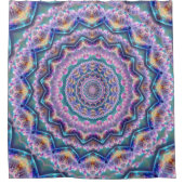 Violet Vortex Douchegordijn (Voorkant)