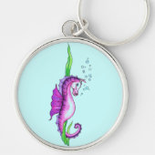 Violet Water Horse Sleutelhanger (Voorkant)