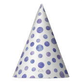 Violet Water Stippen Party Pet Feesthoedjes (Links)