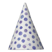 Violet Water Stippen Party Pet Feesthoedjes (Rechts)