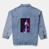 Violet Waterfall dames denim jas Denim Jacket (Achterkant)