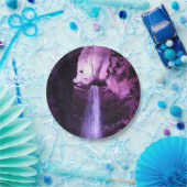 Violet Waterfall papier borden Papieren Bordje (Feest)
