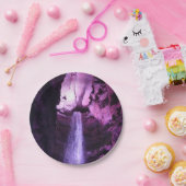 Violet Waterfall papier borden Papieren Bordje (Feest)