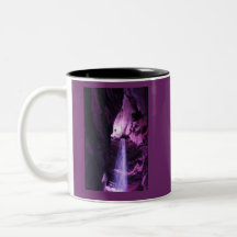 Violet Waterfall tweekleurige mok