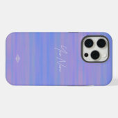 Violet Waterverf Look Mobiele Telefoon Case iPhone Hoesje (Achterkant horizontaal)