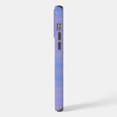 Violet Waterverf Look Mobiele Telefoon Case iPhone Hoesje (Linkerkant)