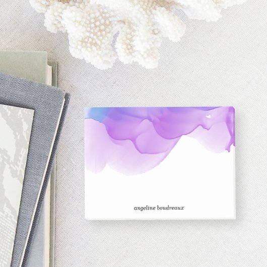 Violet Waterverf op maat Post-it® Notes